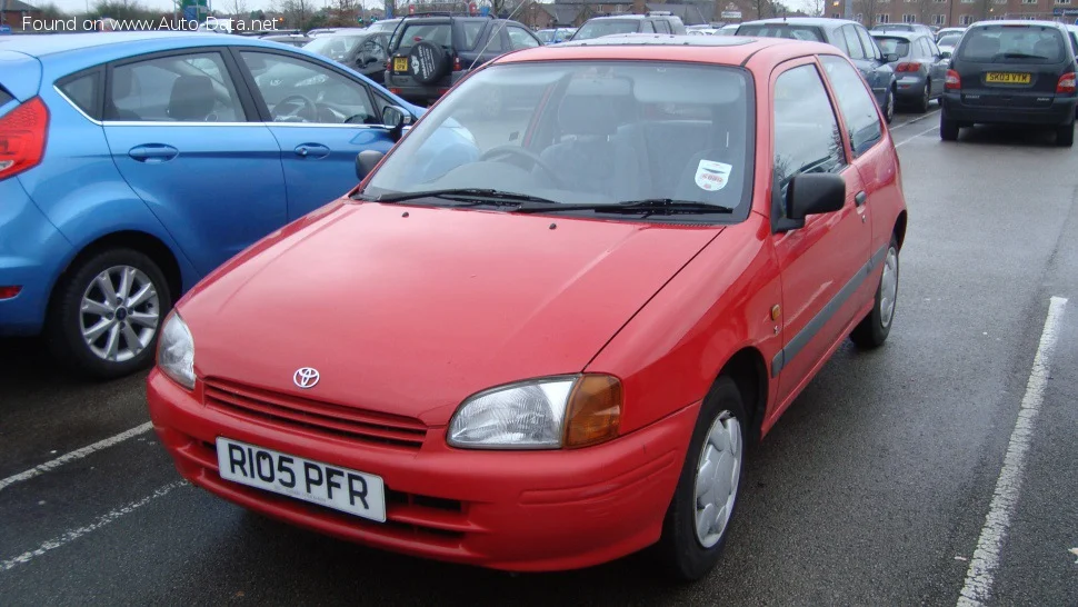 Toyota Starlet 1.3i 16V (75 Hp)1996 - 1999 - 1