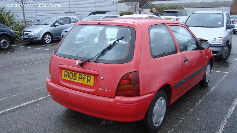 Toyota Starlet 1.3i 16V (75 Hp)1996 - 1999 thumbnail 2