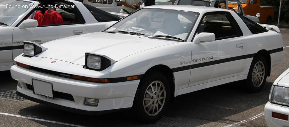 Toyota Supra 3.0 24V (190 Hp)1986 - 1988 - 1