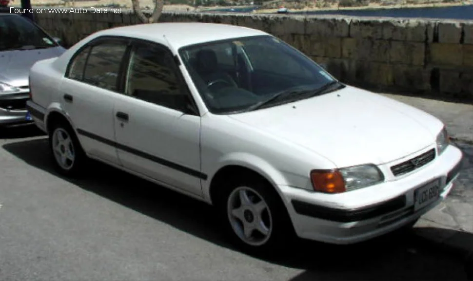 Toyota Tercel 1.3 i (86 Hp)1994 - 1999 - 1