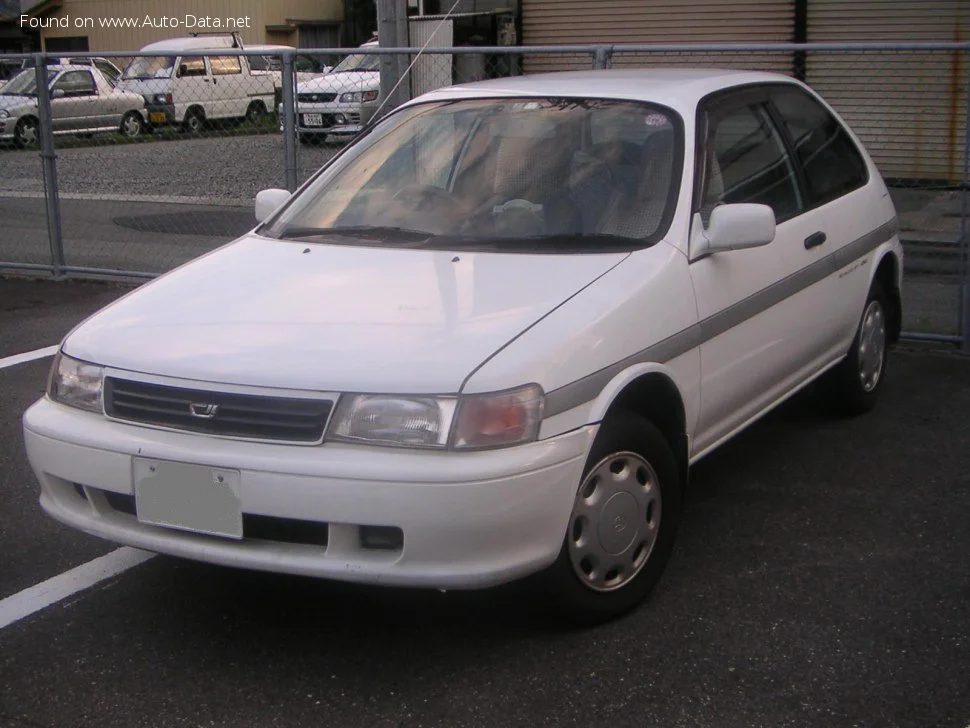 Toyota Tercel 1.3i 16V (97 Hp)1990 - 1993 - 1