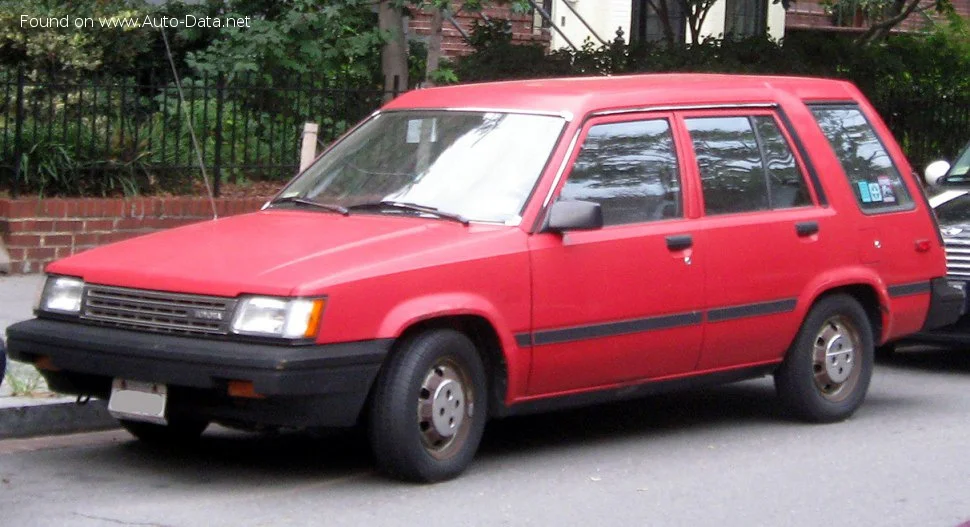 Toyota Tercel 1.4 (71 Hp) 4WD1982 - 1988 - 1