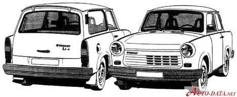 Trabant 1.1 1.1 (41 Hp)1990 - 1991 thumbnail 2