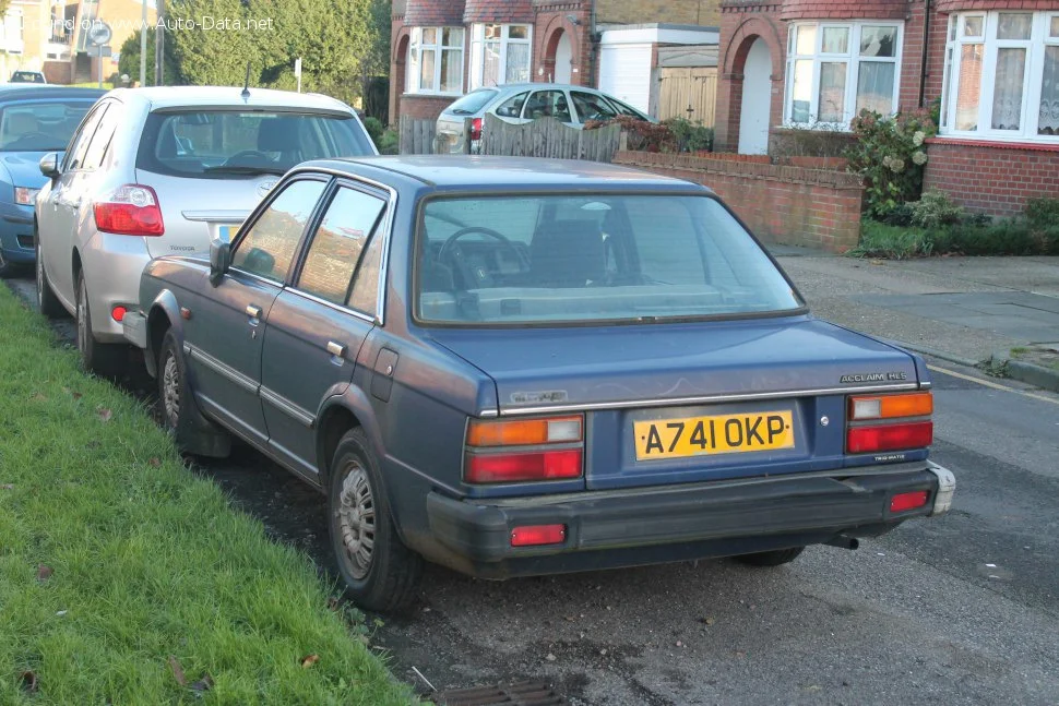 Triumph Acclaim 1.3 (XD) (70 Hp)1981 - 1984 thumbnail 2