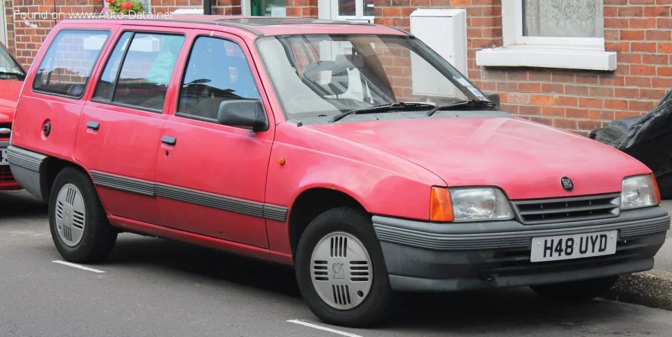 Vauxhall Astra 1.2 S (55 Hp)1984 - 1986 - 1