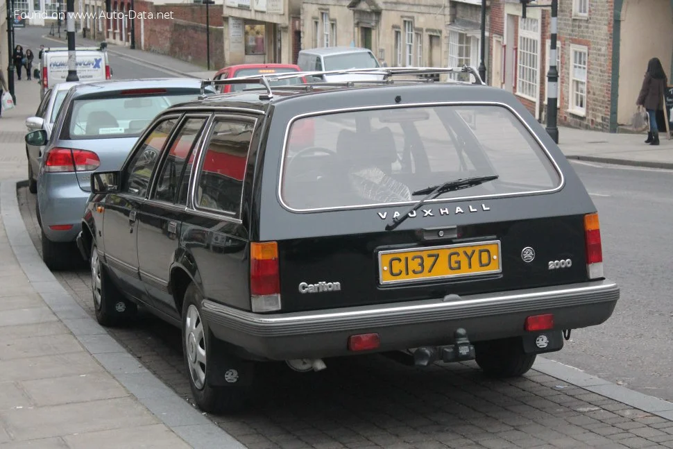 Vauxhall Carlton Mk Vauxhall Carlton Mk II Estate (facelift 1982)