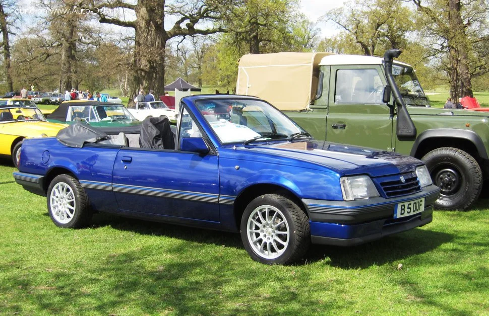 Vauxhall Cavalier 1800i (112 Hp)1985 - 1988 - 1