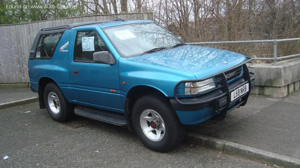 Vauxhall Frontera Vauxhall Frontera Sport