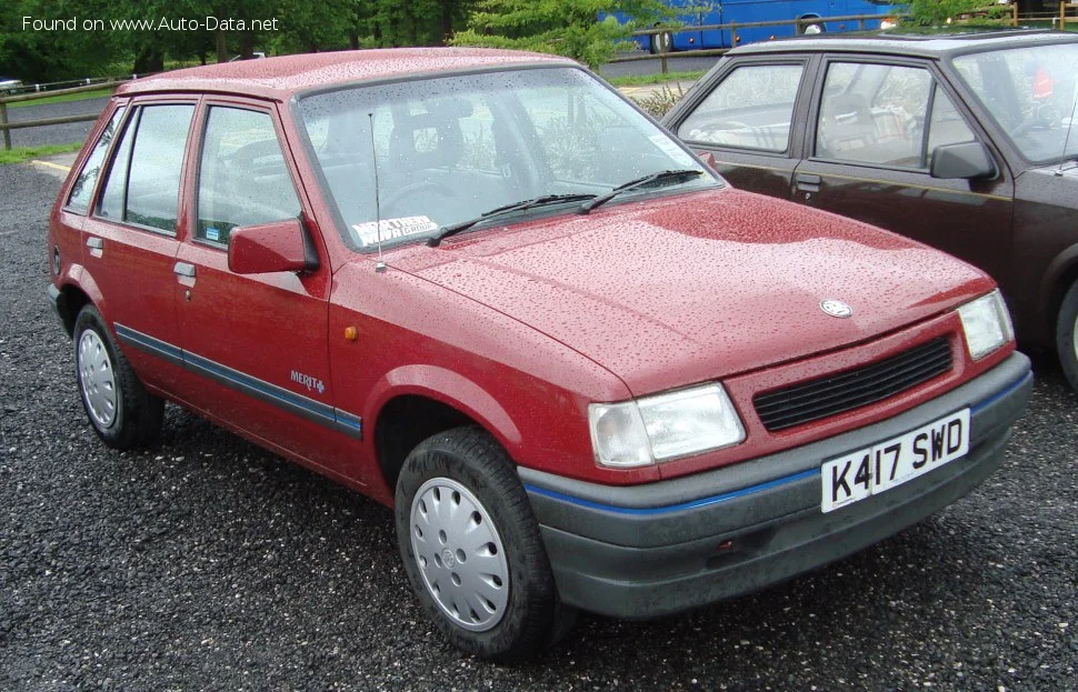 Vauxhall Nova modeli