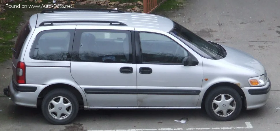 Vauxhall Sintra 2.2 DTI (116 Hp)1997 - 1999 - 1