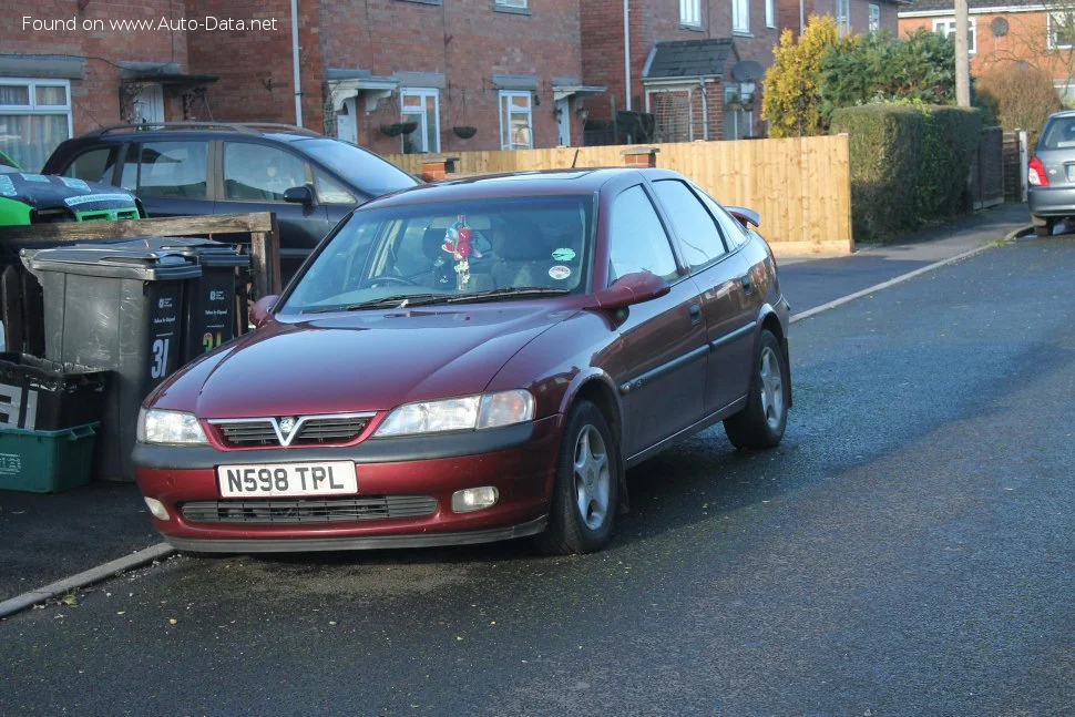 Vauxhall Vectra 1.6i 16V (101 Hp)1995 - 1998 thumbnail 2
