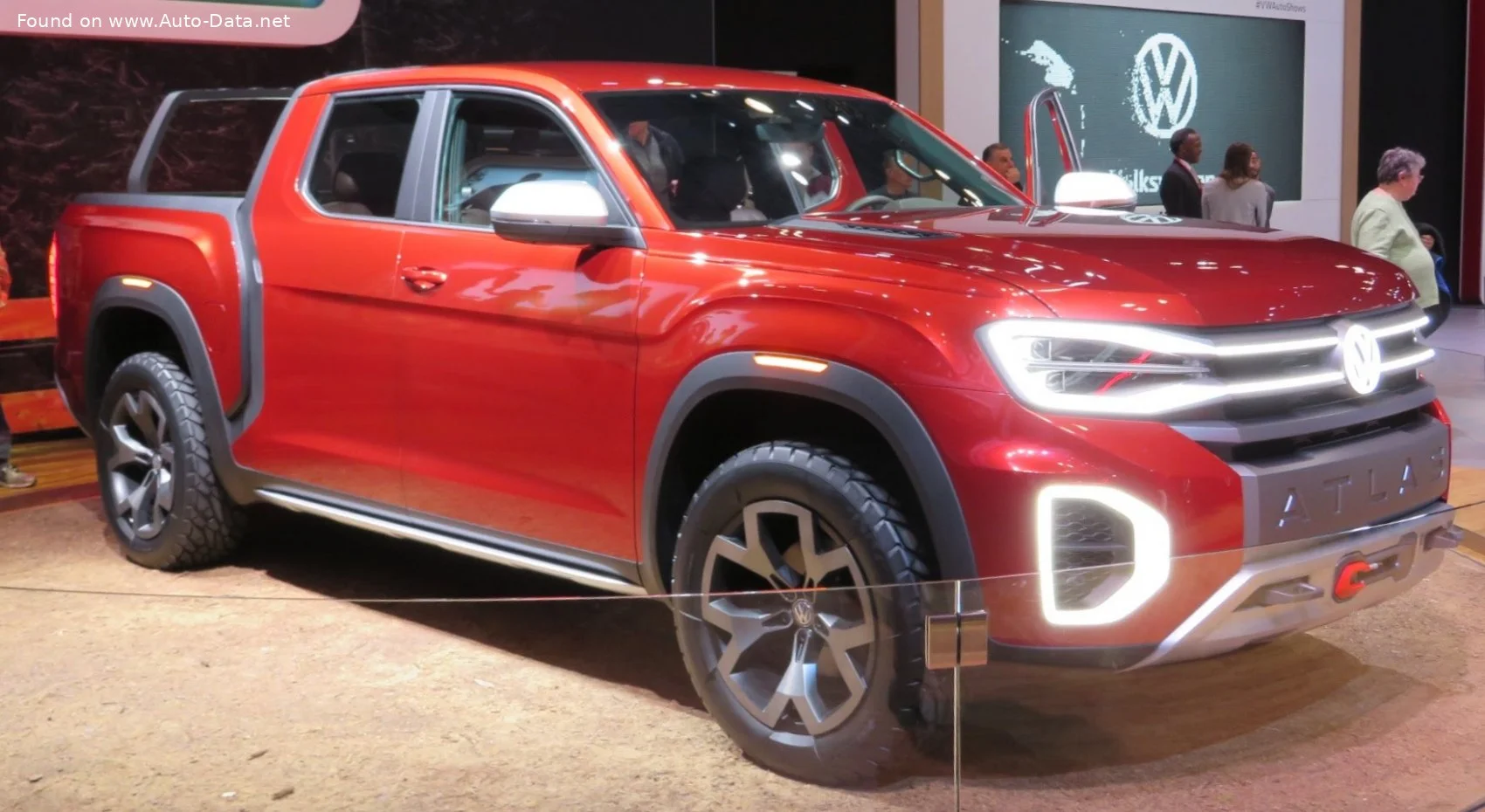 Volkswagen Atlas Tanoak Volkswagen Atlas Tanoak Concept - 1