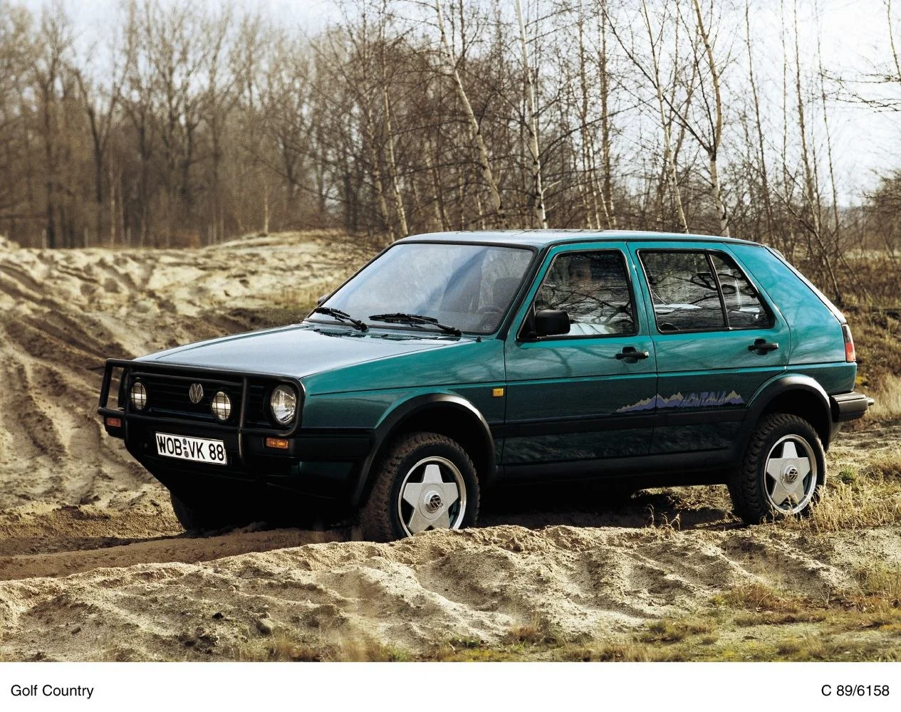 Volkswagen Golf 1.8 (98 Hp) Syncro1990 - 1991 thumbnail 2