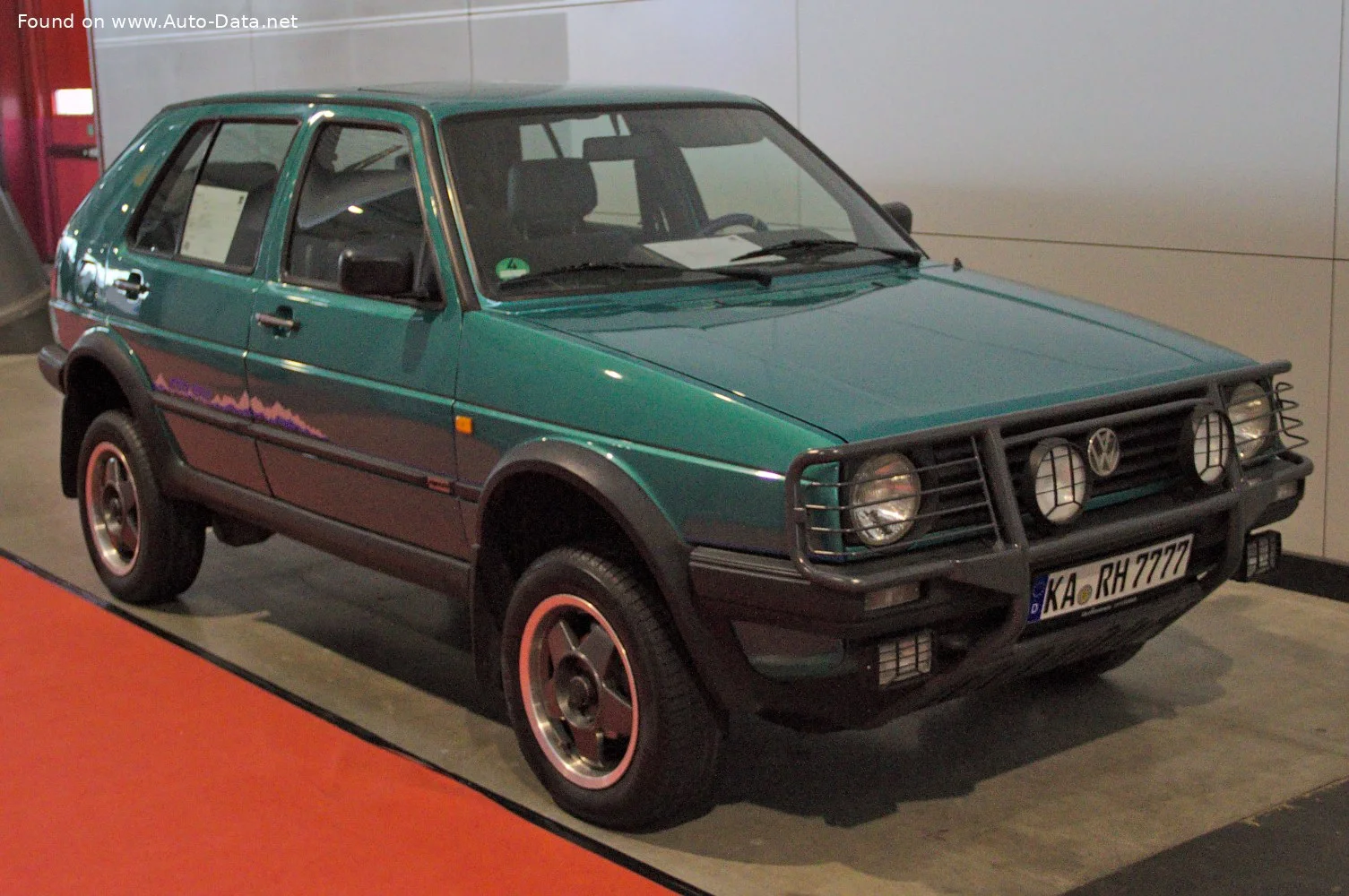 Volkswagen Golf 1.8 (98 Hp) Syncro1990 - 1991 thumbnail 5