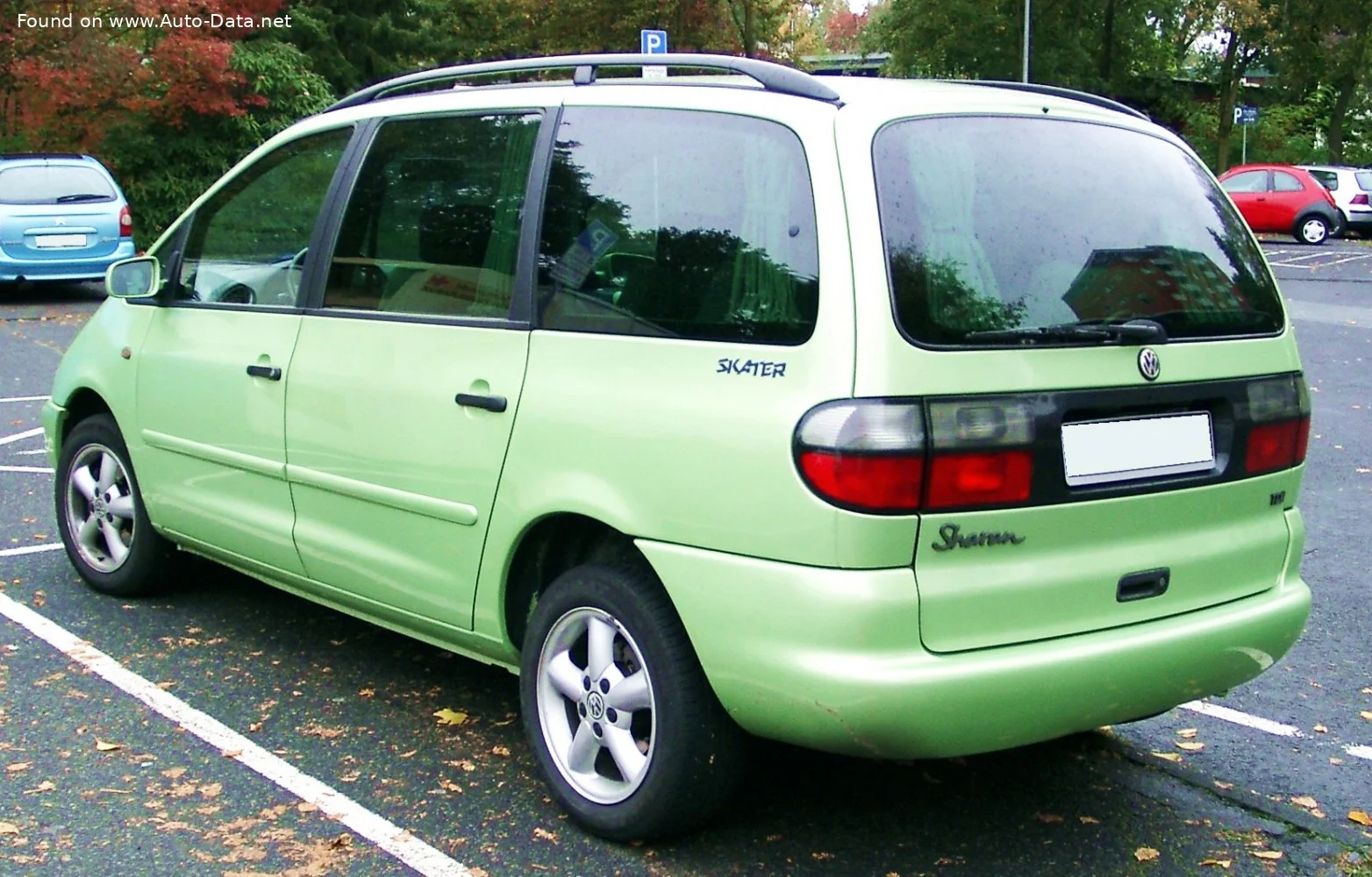 Volkswagen Sharan 1.8 i T 20V (150 Hp)1997 - 2000 thumbnail 2