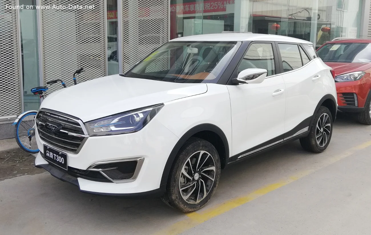 Zotye T300 1.5 (112 Hp)2017 - - 1